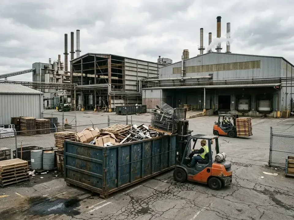industrial-factory-scrap-conta-003 — frequently asked questions, Cheap Roll-off Dumpster Rentals in Monticello, AR